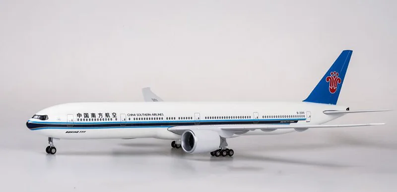 47 см 1/157 масштаб Boeing B777 Dreamliner самолетов Air China Southern Модель самолетов W свет и литой колесный Пластик смолы плоскости