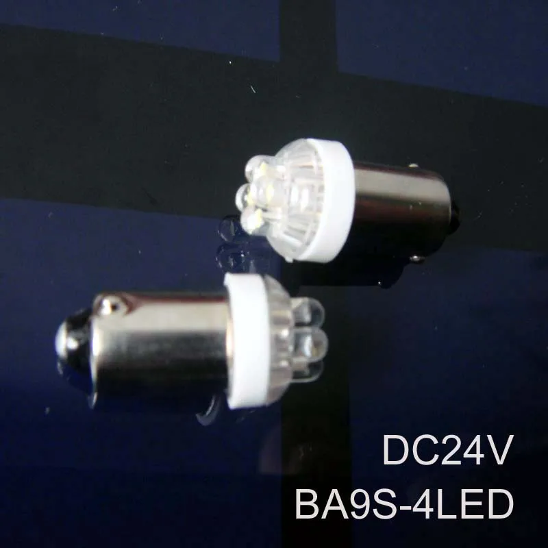 Высокое качество 24 В BA9S светодиодный индикатор, 24 В BA9S светодиодные лампы, 24 В BA9S LED Подсветка приборной панели Бесплатная доставка 12 шт./лот
