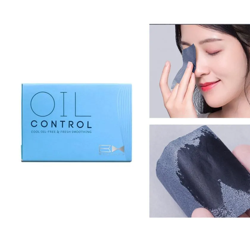Face Clean Paper 80 Sheets Bamboo Oil Control Oil Absorbing Blotting Facialin Face Skin Care