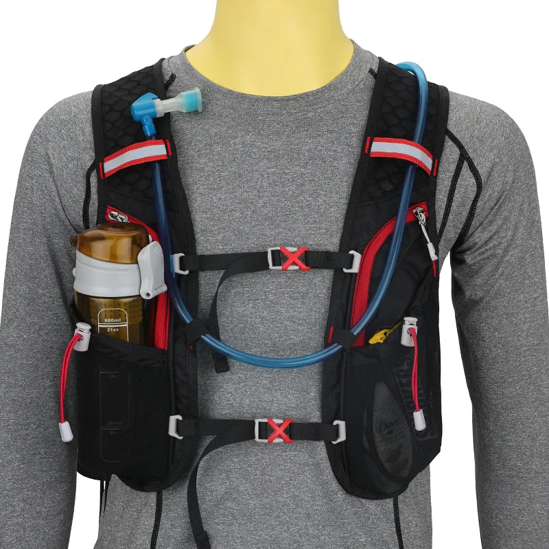 Местный лев 5л водонепроницаемый велосипедный водогидратационный нейлоновый рюкзак, Женский Мужской MTB велосипедный спортивный альпинистский рюкзак, без сумки для воды
