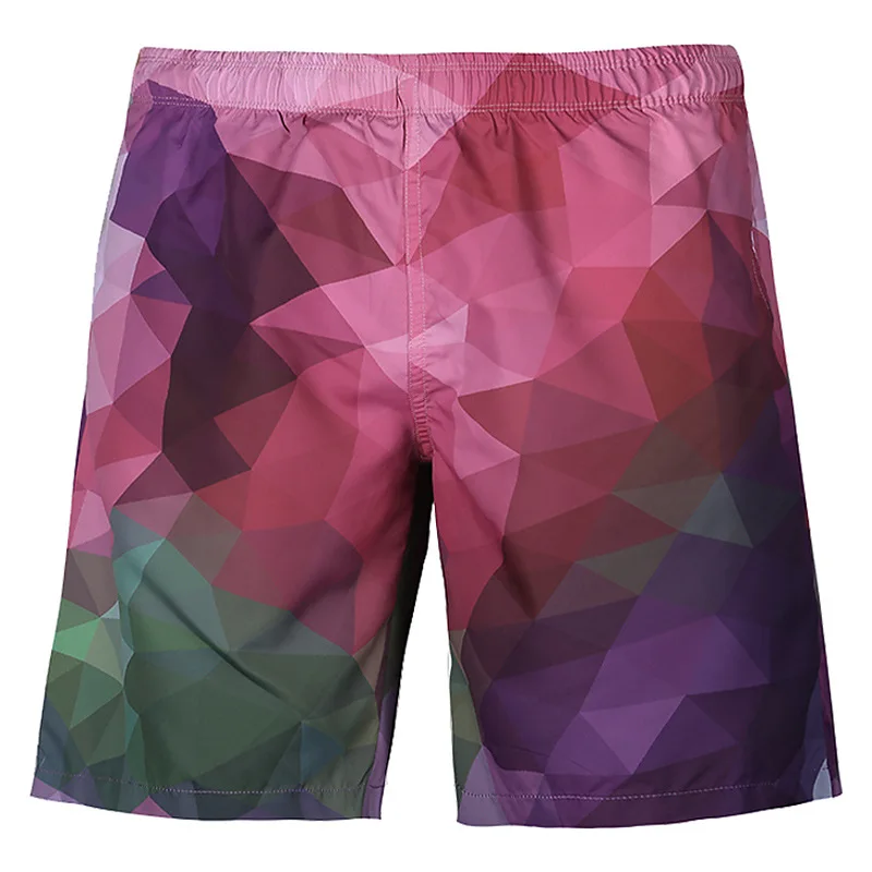 A861 Men's Polyester Board Shorts Swimsuit Sunga Summer Beach Short