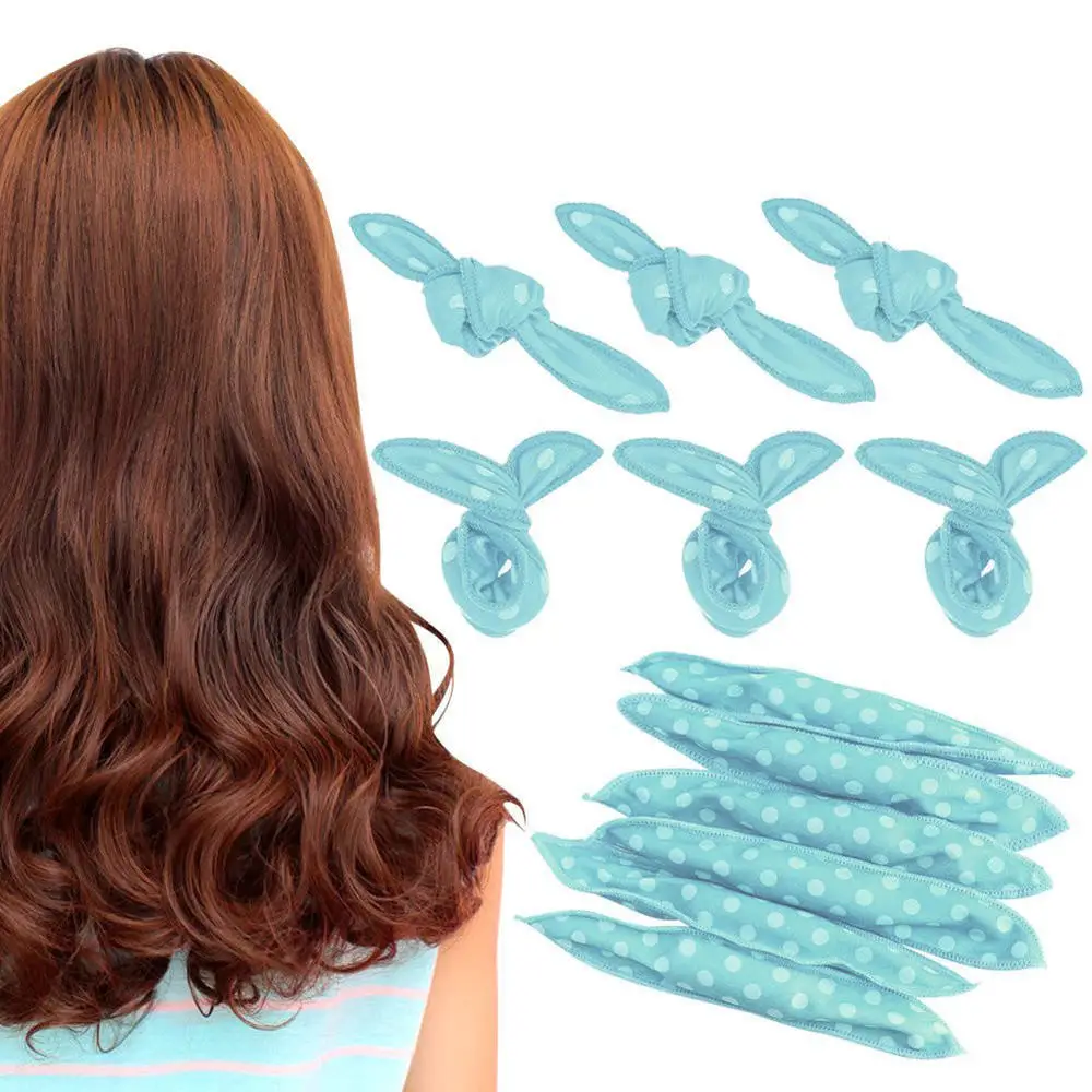 2/4/6 pcs Pillow hair Rollers Soft Foam Magic Hair Roller Curler Night
