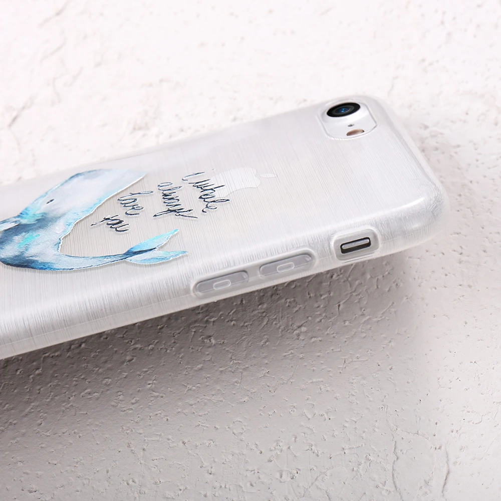 Caseier рыба Русалка чехол для телефона iPhone 6 6s Plus 7 8 Plus 3D рельеф мягкий силиконовый Чехол для iPhone 5 5S SE x принципиально capinha