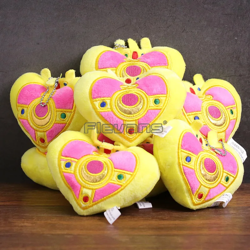 

Sailor Moon Tsukino Usagi Mini Plush Pendants Soft Stuffed Toys Dolls 10pcs/lot