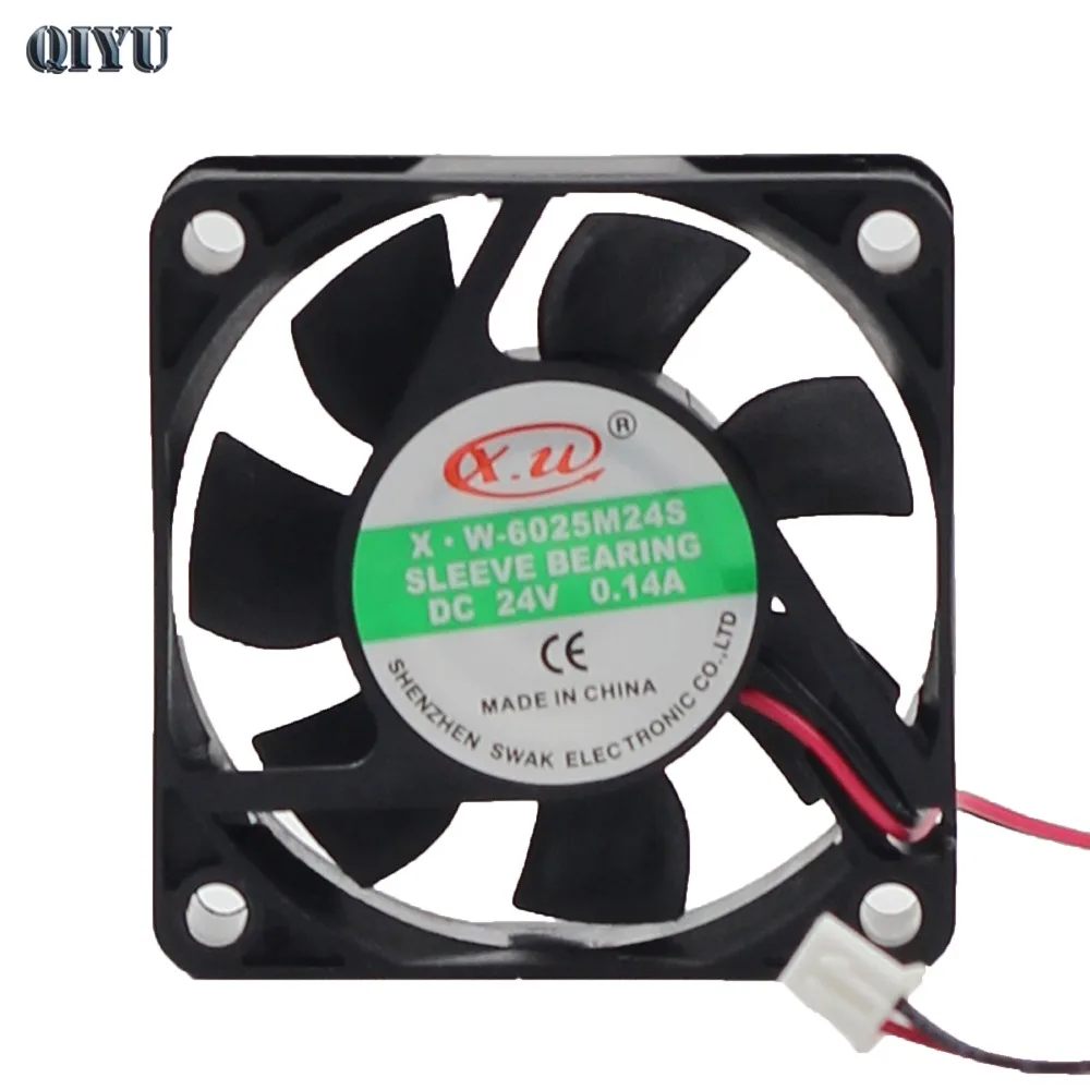 6 см осевой вентилятор 6025 DC 24V воздуходувка 60*60*25 мм вентиляционного охлаждения
