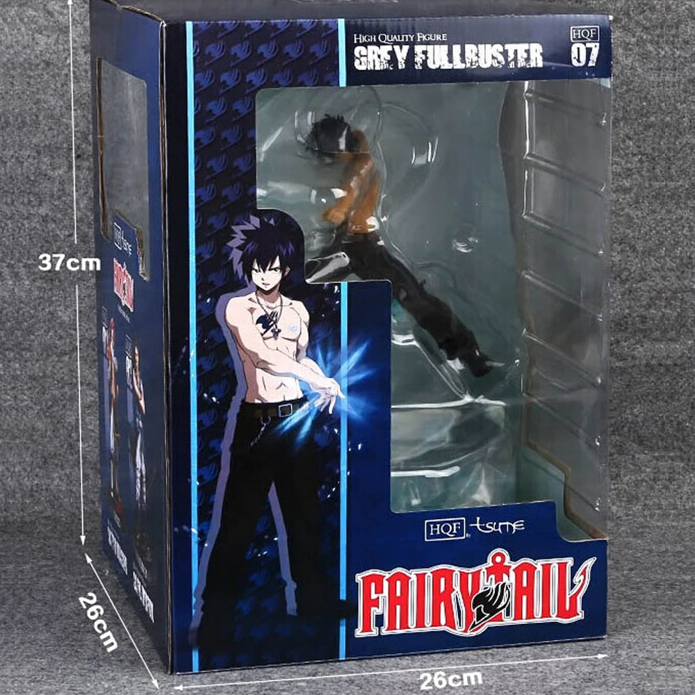 Аниме ПВХ игрушки рис Модель Fairy Tail 11 ''Серый фигурки модель куклы подарок