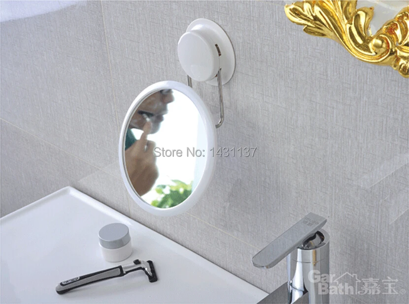 Бесплатная доставка Новое поступление высокое качество немецкая технология сосание ABS ванная зеркало для макияжа без необходимости