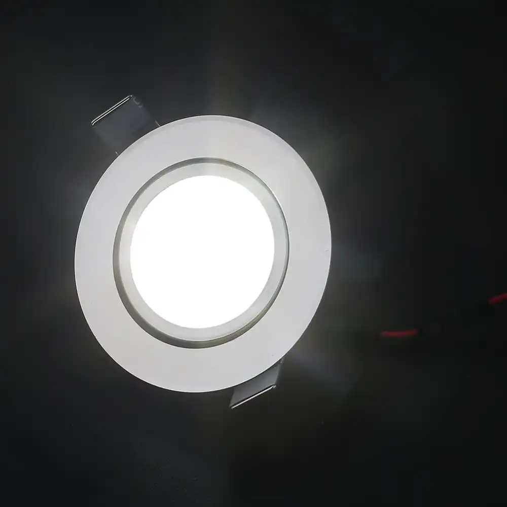 Dimmable 3led Round Recessed 30 Degree Ceiling Panel Down Light