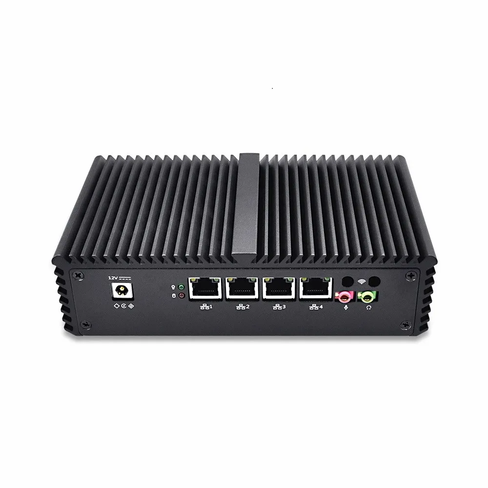 Q310G4/Q330G4 Core i3 без вентилятора 4 Lan pfSense устройство шлюза безопасности, поддержка AES-NI, последовательный, как брандмауэр, LAN или WAN маршрутизатор