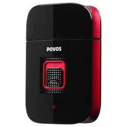 POVOS USB Перезаряжаемый электробритва мужские моющиеся волосы для бритья машинка для стрижки бороды Уход за лицом Professional электробритва s