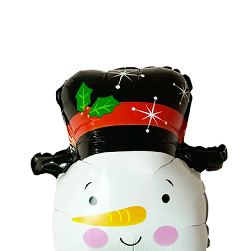 1 шт. воздушный шар снеговика с шапкой алюминиевые фольги воздушные шары для рождественской вечеринки поставки фестиваль Год Вечерние карнавальный Декор A3