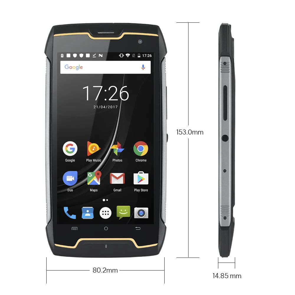 Cubot KingKong Rugged Smartphone IP68 Waterproof 4400mAh Big Battery Compass+GPS 3G Dual-SIM Android 7.0 2GB RAM 16GB ROM MT6580