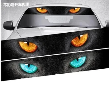 

Personality Car Front Windscreen Sticker Car-styling Rear Window keep Out Personality Decoration Waterproof Car Stickers