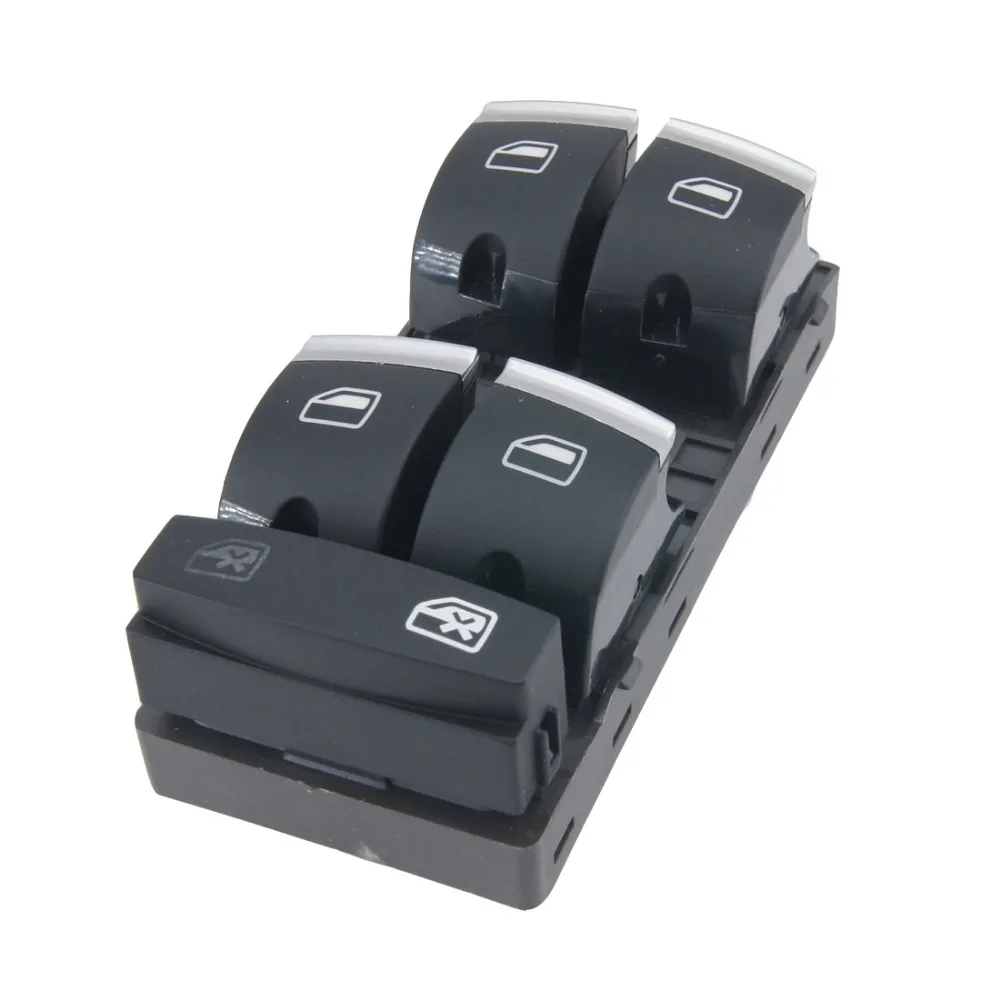 

Good Quality Audi Chrome Master Window Switch 4F0959851H A3 8P A4 S4 RS4 B6 B7 A6 S6 RS6 C6 Q7