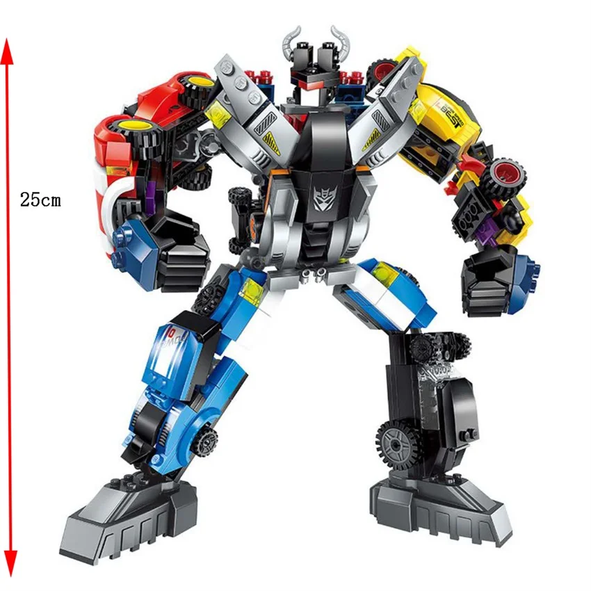 Сборка робот трансформация серия игрушки мальчик головоломка строительные блоки автомобиль спортивный автомобиль DIY деформация Fit, Metamorphic