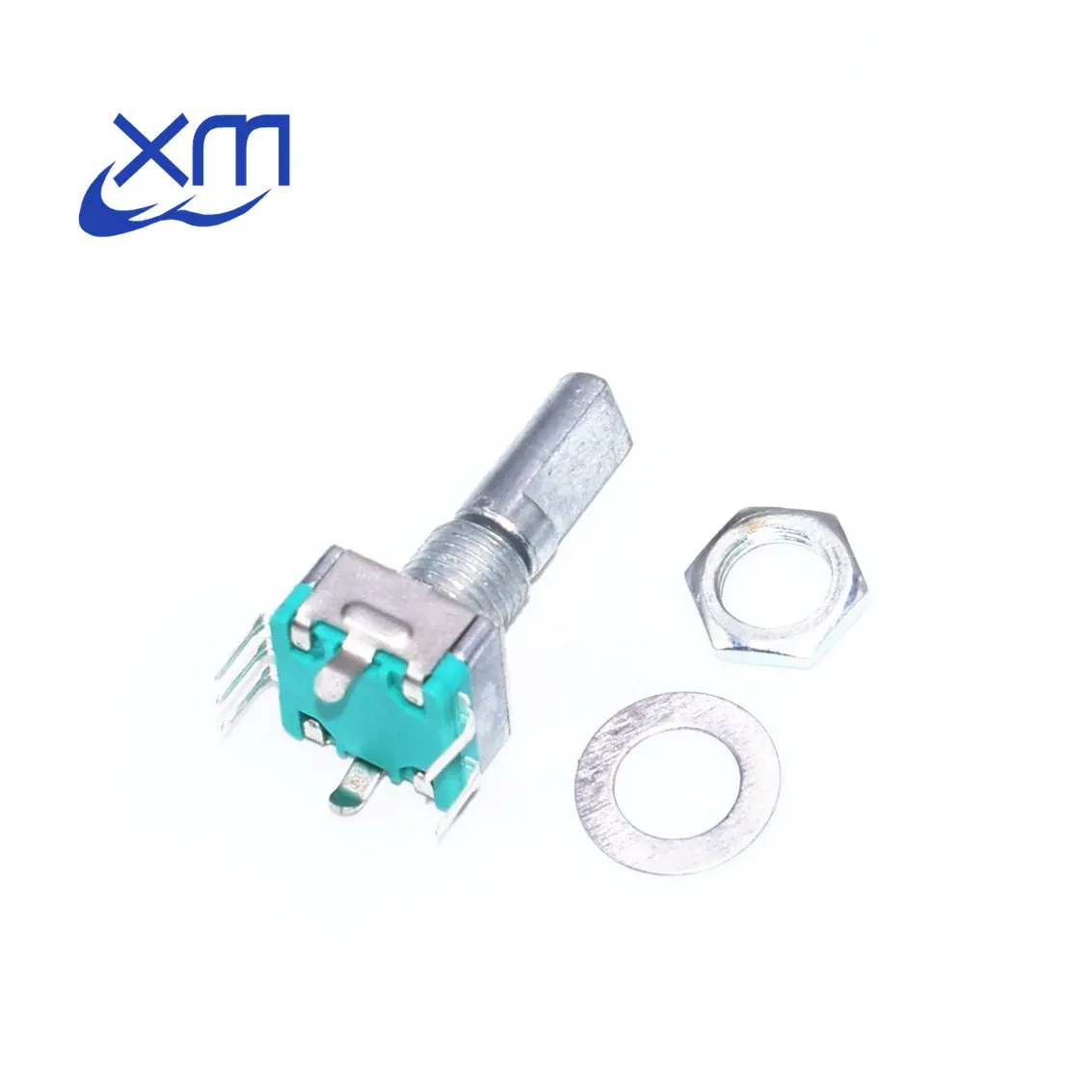 

1pcs Original,Rotary encoder,code switch/EC11/ audio digital potentiometer,with switch,5Pin, handle length 20mm,
