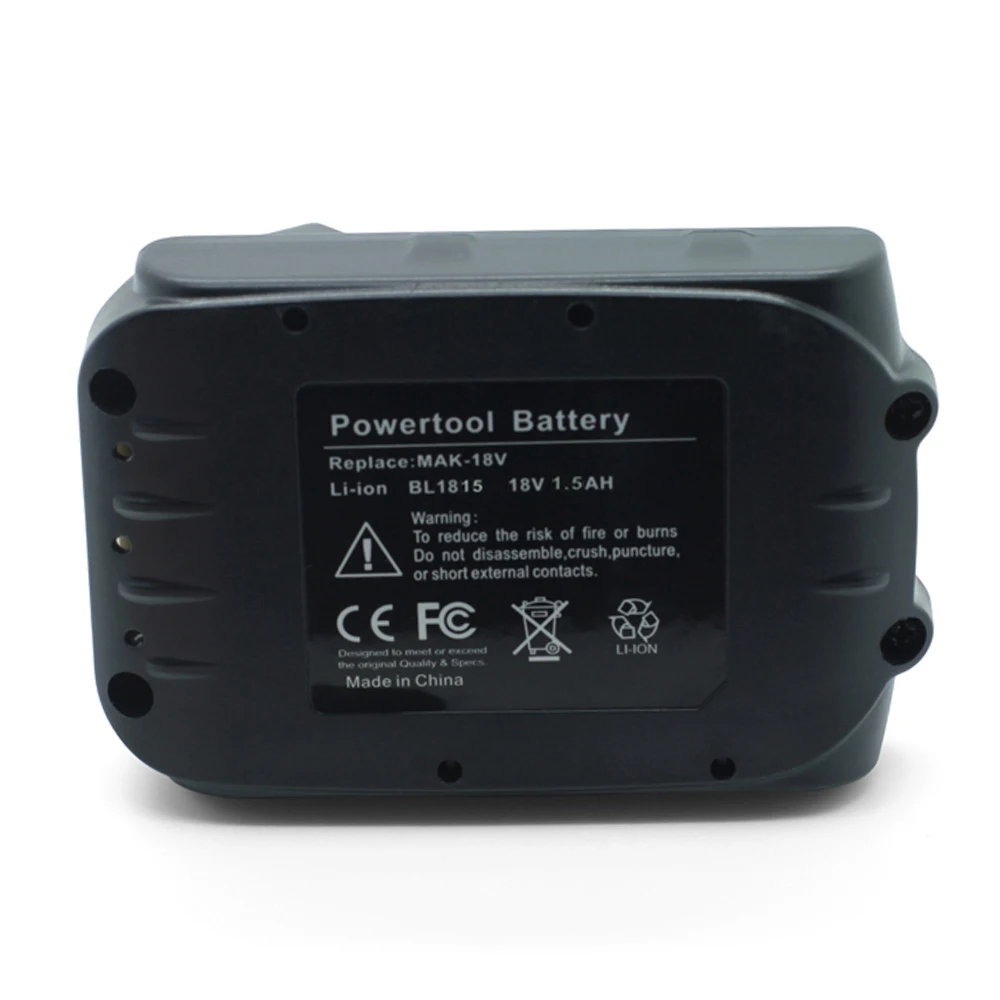 10 шт. для MAKITA BL1830 bl1815 Перезаряжаемые Батарея 18 В 1500 мАч 5 ячеек Замена батарей