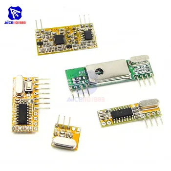 

433Mhz Superheterodyne Wireless Receiver Module RXB12/RXB14/RXB8/RXC6/RXB6 for Arduino AVR 3.3 -5.5V