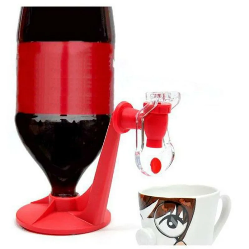 Novelty Saver Soda Beverage Drink Dispenser Bottle Coke Upside Down