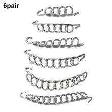 12 шт./компл. профессиональные безопасные дома вросшие ногти Педикюр ног "францзуский маникюр" корректор фиксаж провода фиксаж Нержавеющая сталь выпрямления акроникс