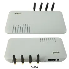 GOIP-4 4-канальный VoIP шлюз gsm сети и VoIP голосовые подсказки, HTTP Web, автоматическая поддержка обеспечения для конфигурации и новых версий