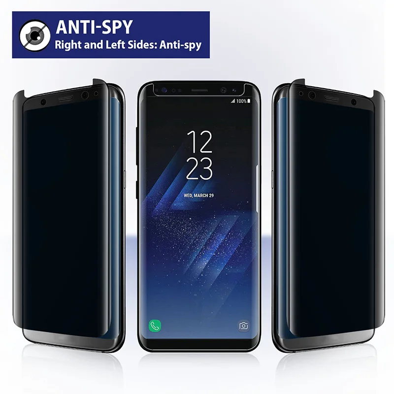 JGKK чехол стекло для Samsung Galaxy S8 S8Plus накладка конфиденциальности 3D Анти ползучий