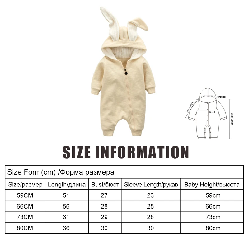 Baby Rompers Autumn Baby Clothing Sets Roupas Bebes Rabbit Newborn Baby Clothes Cute Baby Jumpsuits Infant Girls Clothing