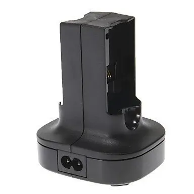 Высококачественное черное двойное зарядное устройство и 2 перезаряжаемых