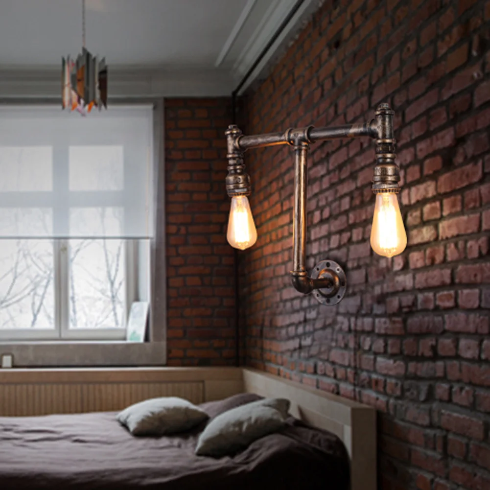 aliexpress com buy vintage industrial water pipe wall ls loft wall light for bar restaurant aliexpress com buy vintage industrial water pipe wall ls loft wall light for bar restaurant