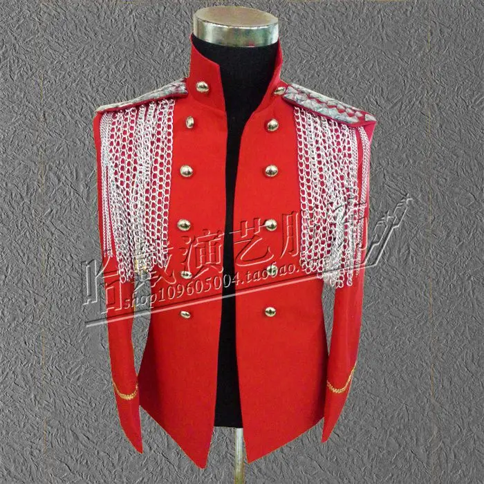Stage Costume for Singers Female Singer Dj Ds Bar Party Red