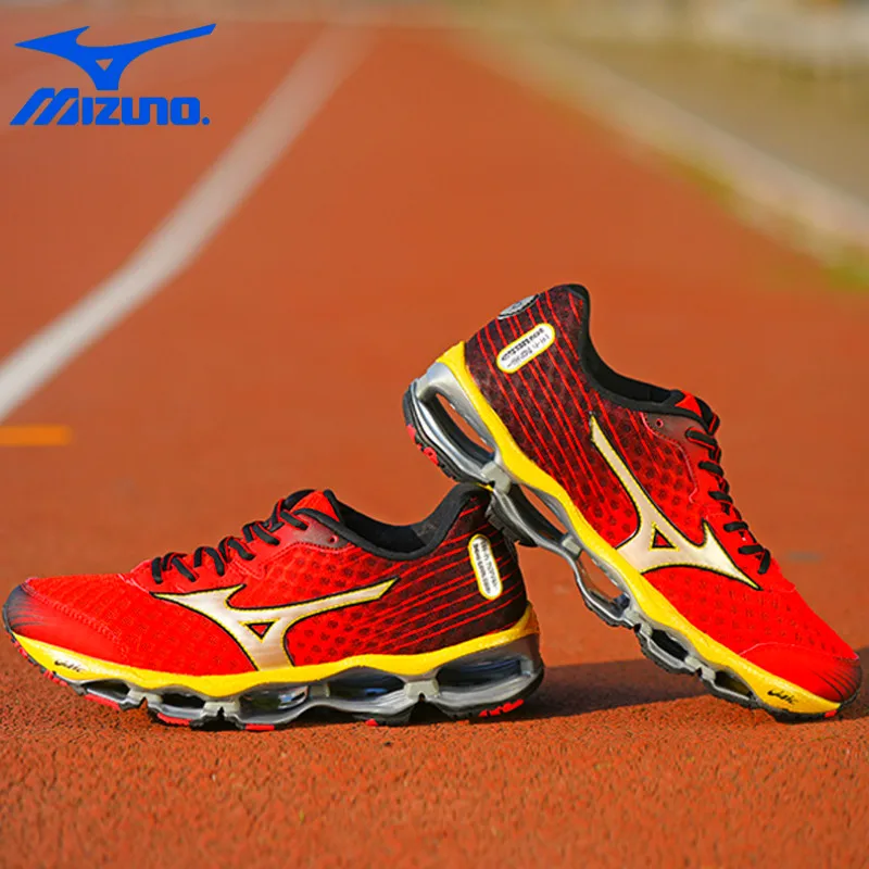 Mizuno Wave Prophecy 4 Professional sports Red Мужская обувь для бега 10 цветов устойчивая Спортивная Тяжелая атлетика Размер 40-45