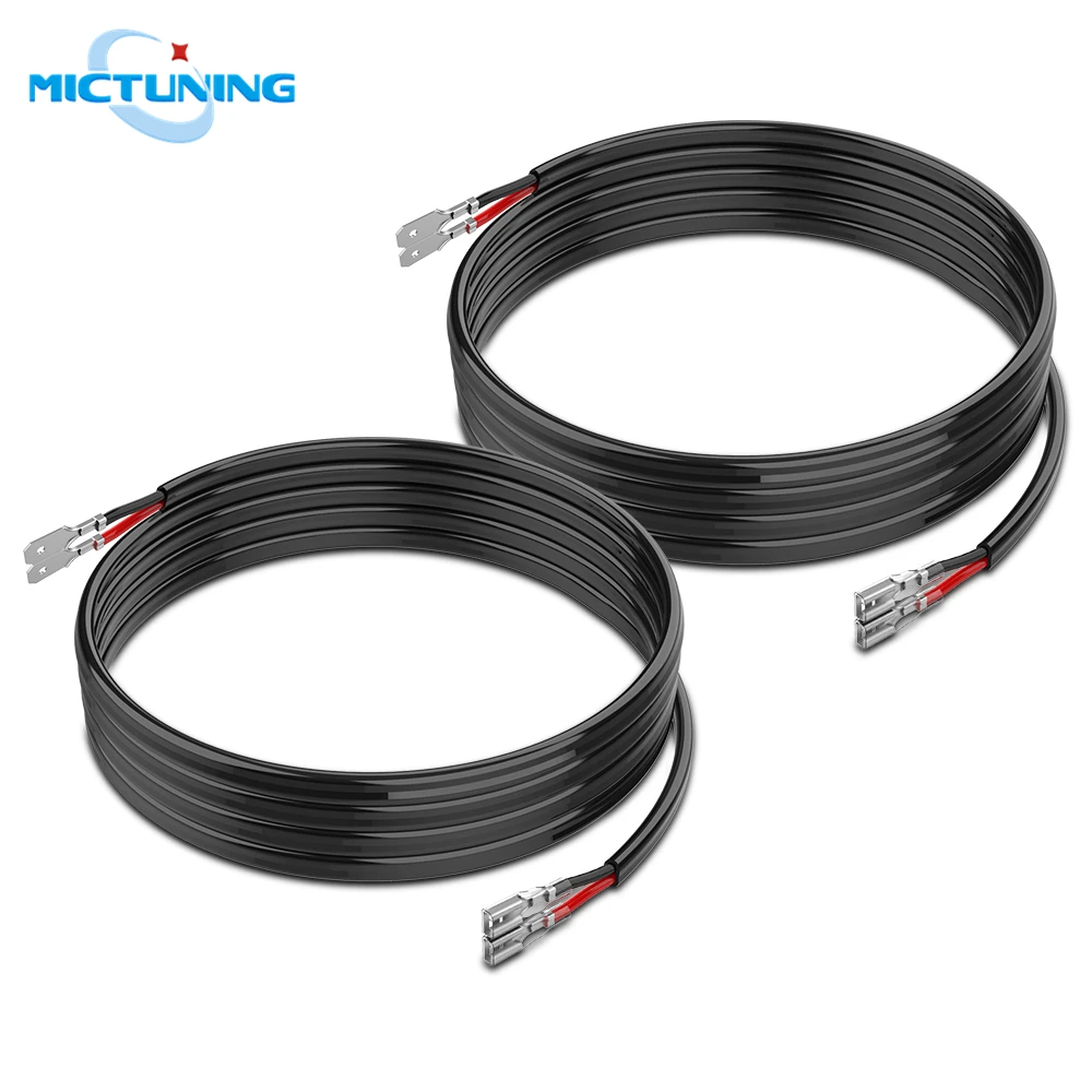 MICTUNING 2 шт. 6 футов 16awg стандартный для внедорожников Светодиодная панель рабочего
