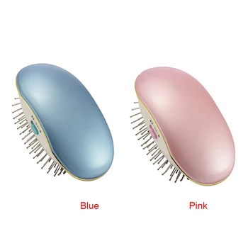 

2018 Newly Portable Electric Ionic Hairbrush Takeout Mini Small Hair Magic Beauty Brush Comb Massage Home Travel Using CLJ sale