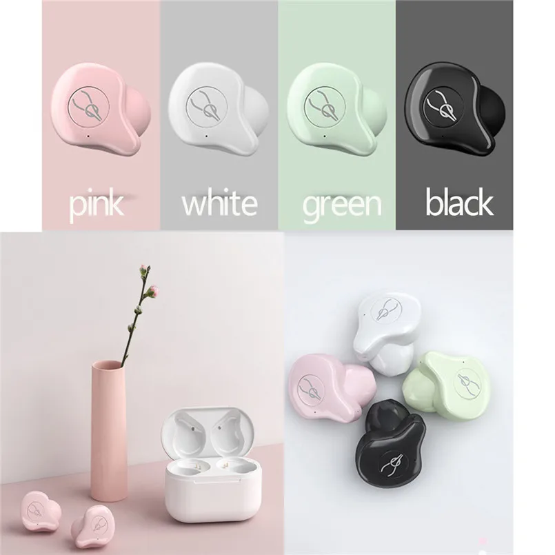 

Earphone Sabbat X12 Pro 5.0 Bluetooth Wireless Headset Earbuds For Apple Android With Charger Cable Elegant Earphone 40AP4