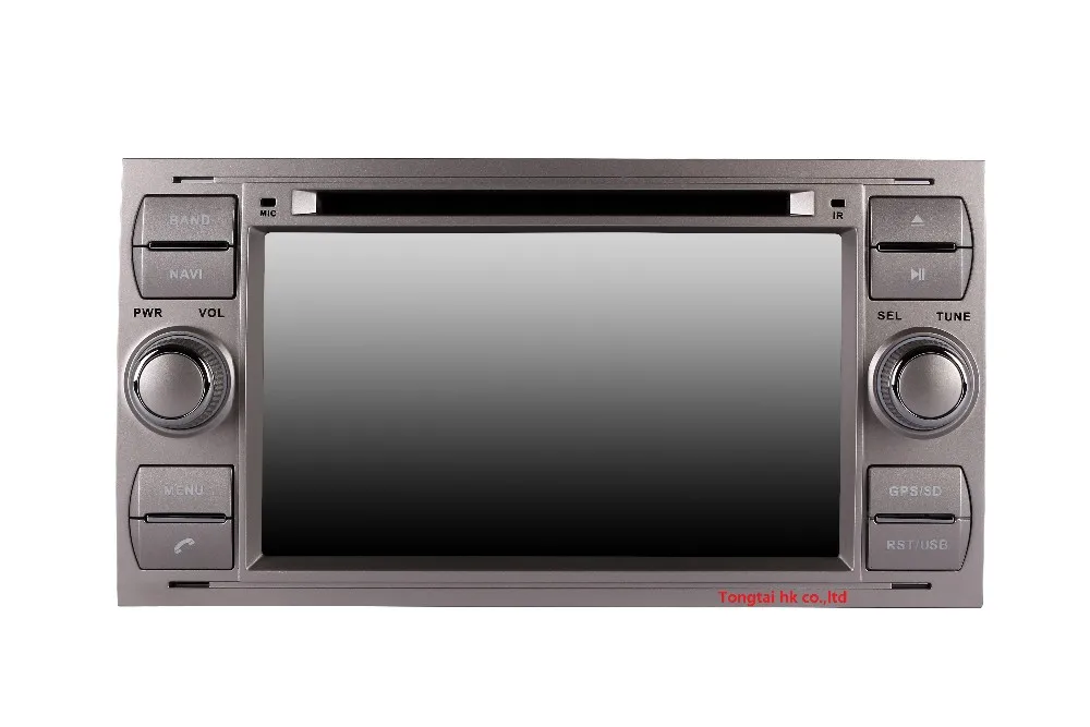 Clearance 7 inch digital touch screen 2 DIN car DVD player Navigation for FORD FOCUS 2007 - 2008,rds,radio,bluetooth,free map,wince 6.0 3