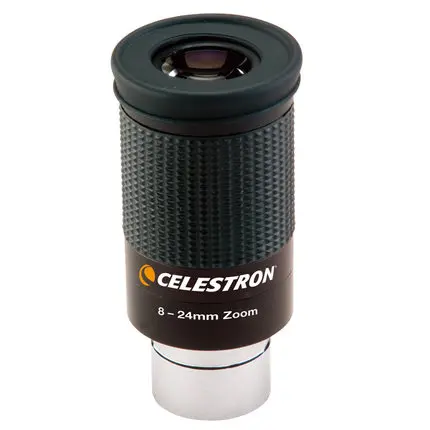 Celestron astronomical telescope eyepiece 1.25 inch 8-24 eyepiece 8-24mm Zoom eyepiece Continuous zooming variable Folding 3