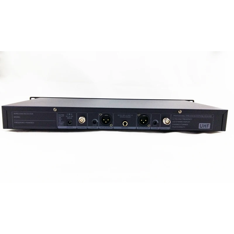 Top Quality for Stage !! UR24D PLL True Diversity UHF Wireless System With Dual Handheld Wireless Microphone
