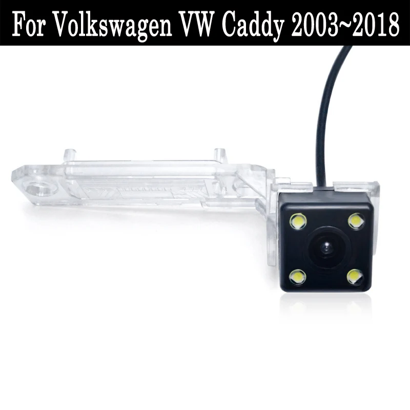 Камера заднего вида для Volkswagen VW Caddy 2003~ CCD камера ночного видения RCA/светодиодный камера заднего вида