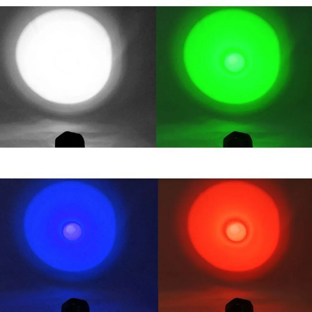 Тактический светильник Anjoet, белый/зеленый/красный/синий, светильник L2, светодиодный походный фонарь, 1 Режим+ переключатель давления+ крепление для охотничьего ружья