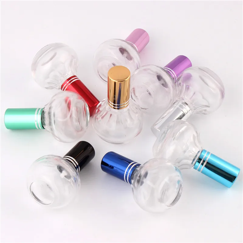 XYZ 13ML high end beautiful portable glass perfume spray bottles of
