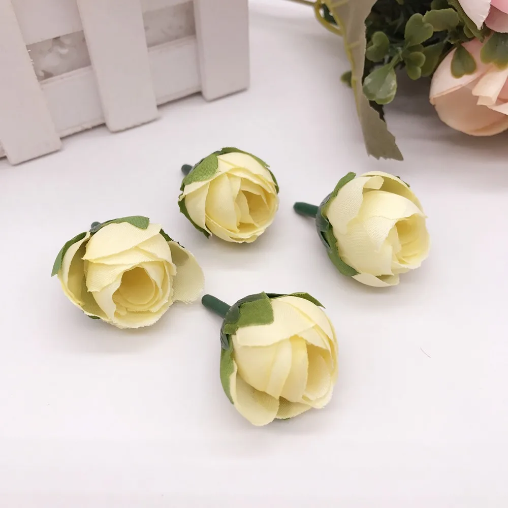10pcs-batch-2cm-wedding-party-home-decoration-wreath-DIY-scrapbooking-crafts-small-artificial-tea-rose-bud(8)