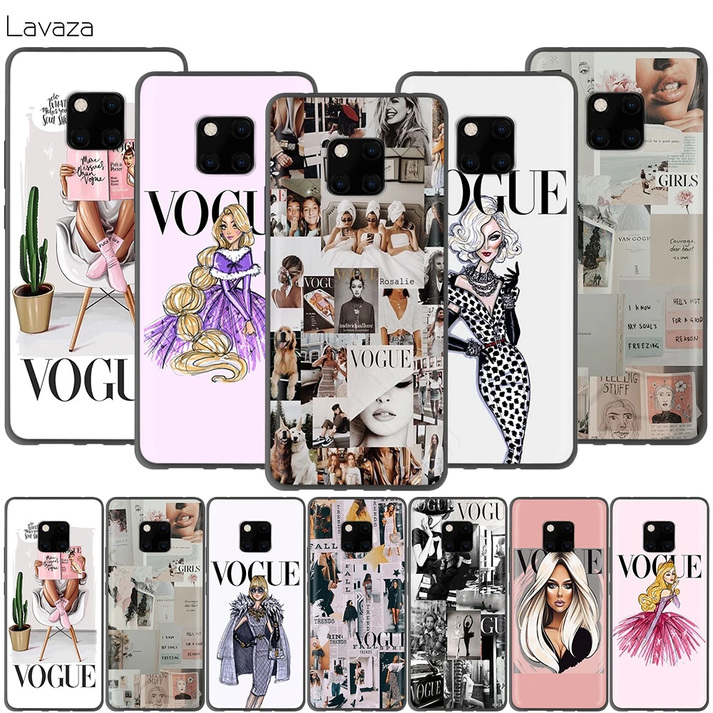 

Lavaza Vogue Girl Case for Huawei P30 P20 P10 P9 P8 Mate 20 10 Pro Lite P Smart 2017