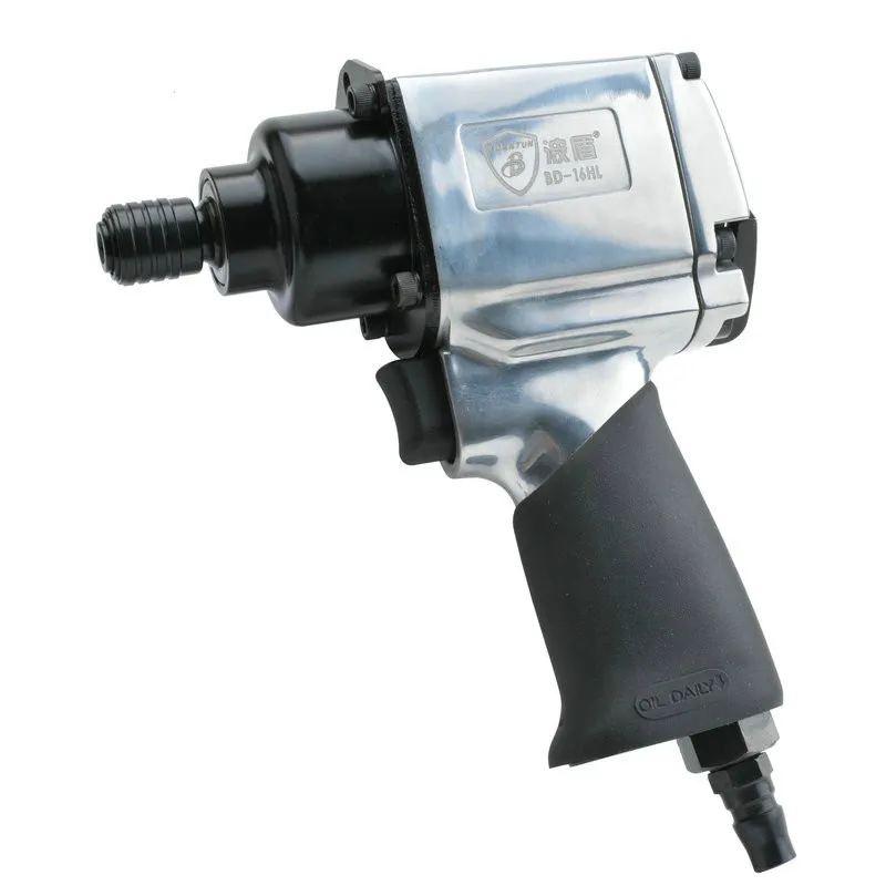 The large torque gun type double air hammer type pneumatic screwdriver