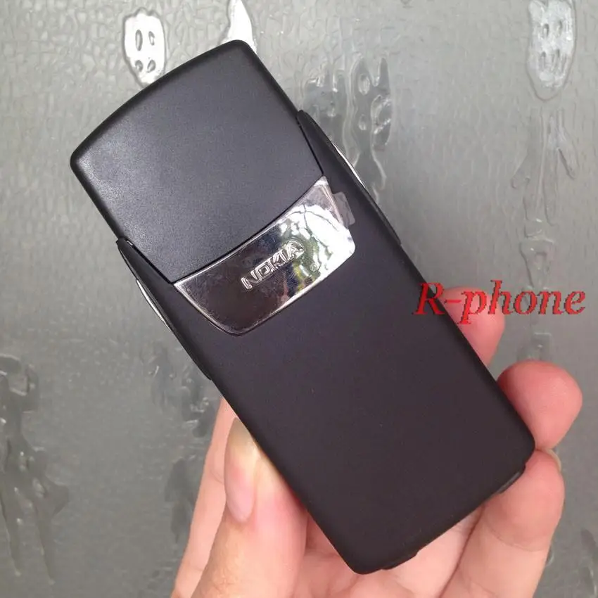 NOKIA 8910 Refurbished Mobile Phone Titanium Repainted housing 2G GSM 900/1800 Russian Keyboard Original Unlocked backmarket phones
