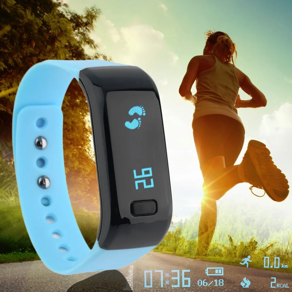UP8 Smart Bracelet Fitness Tracker Padometer Sports Heart Rate Sleep Monitor Bra