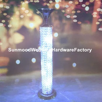 

new style crystal table top flower stand centerpieces for wedding table