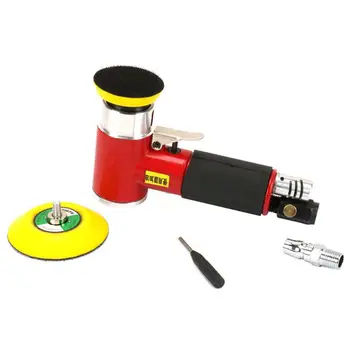 

2inch 3inch Mini Air Sander Kit Pad Eccentric Orbital Dual Action Pneumatic Polisher Polishing Buffing Tools For Auto Body Wor