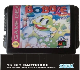 

Super Bubble Bobble - 16 bit MD Games Cartridge For MegaDrive Genesis console