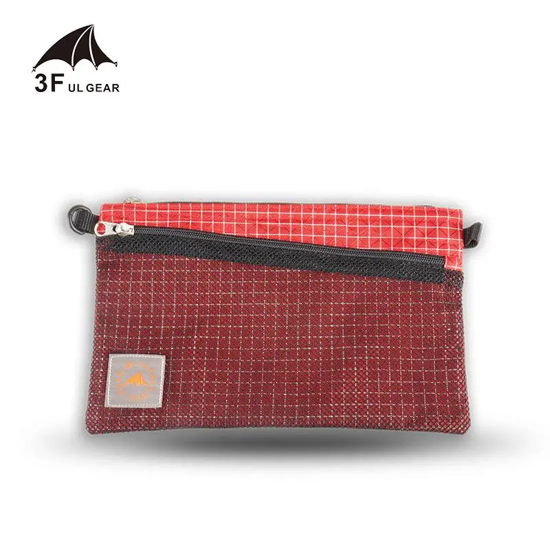 3F UL GEAR SPARROW X-PAC& UHMWPE маленькая сумка для хранения дорожная сумка сортировочная сумка - Цвет: UHMWPE L red