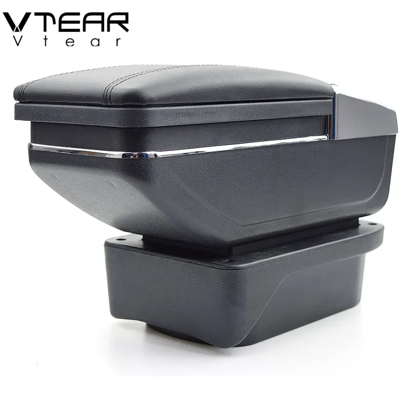 

Vtear For toyota verso armrest box central Store content box cup holder ashtray interior car-styling decoration Accessories